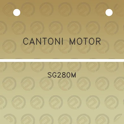 cantoni-motor-sg280m