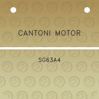 cantoni-motor-sg63a4