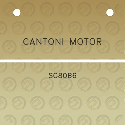 cantoni-motor-sg80b6