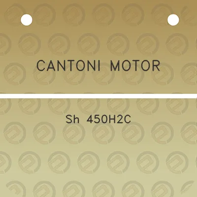 cantoni-motor-sh-450h2c