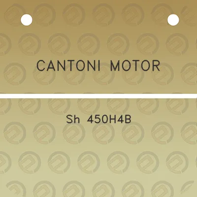 cantoni-motor-sh-450h4b