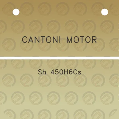 cantoni-motor-sh-450h6cs