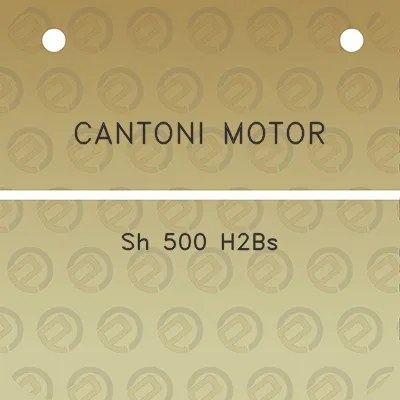 cantoni-motor-sh-500-h2bs