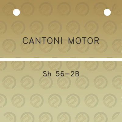 cantoni-motor-sh-56-2b