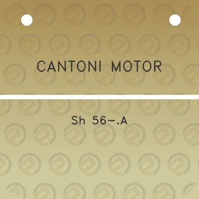 cantoni-motor-sh-56-a