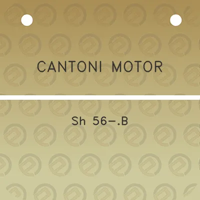 cantoni-motor-sh-56-b