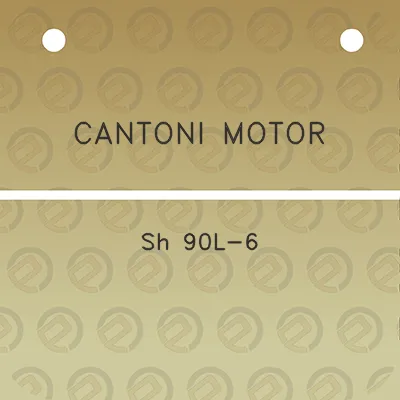 cantoni-motor-sh-90l-6