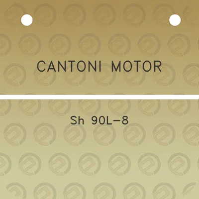 cantoni-motor-sh-90l-8