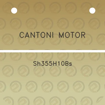 cantoni-motor-sh355h10bs