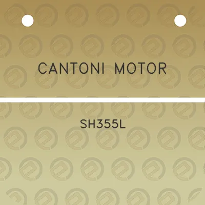 cantoni-motor-sh355l