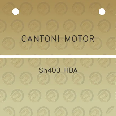 cantoni-motor-sh400-hba