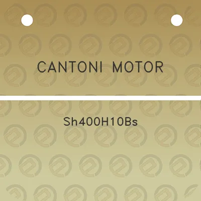 cantoni-motor-sh400h10bs