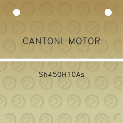 cantoni-motor-sh450h10as