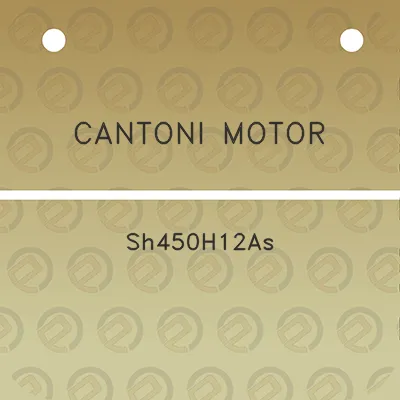 cantoni-motor-sh450h12as