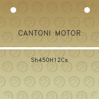 cantoni-motor-sh450h12cs