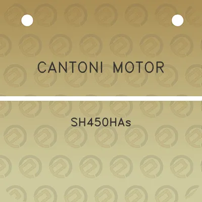 cantoni-motor-sh450has