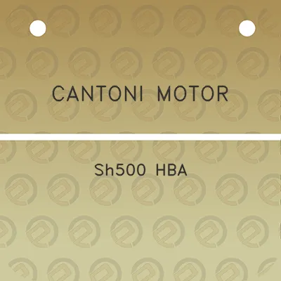 cantoni-motor-sh500-hba