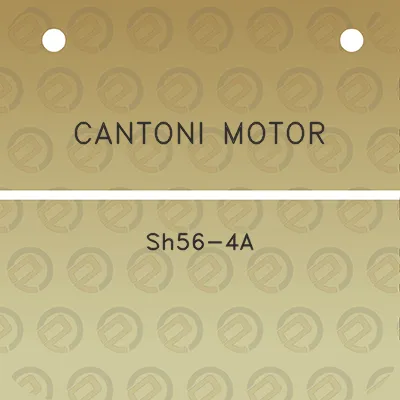 cantoni-motor-sh56-4a