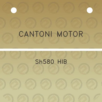 cantoni-motor-sh580-hib