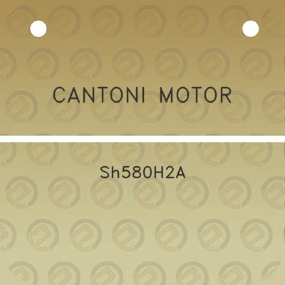 cantoni-motor-sh580h2a