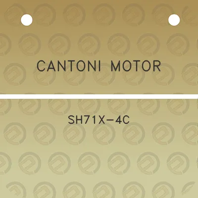 cantoni-motor-sh71x-4c