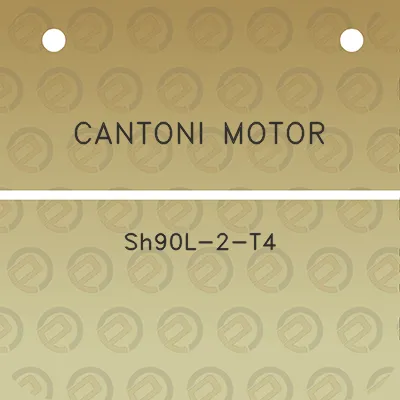 cantoni-motor-sh90l-2-t4