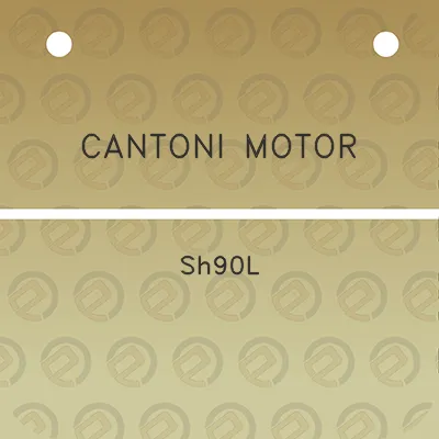 cantoni-motor-sh90l