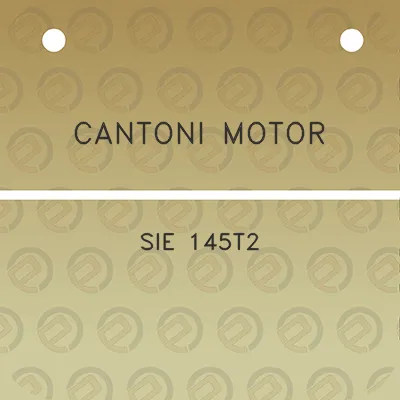 cantoni-motor-sie-145t2