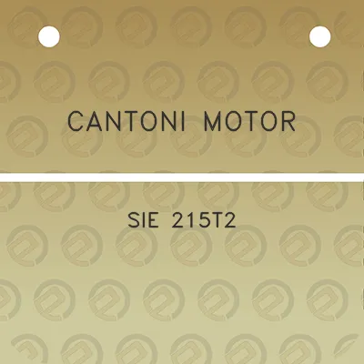 cantoni-motor-sie-215t2