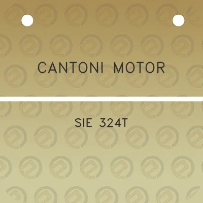 cantoni-motor-sie-324t