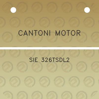 cantoni-motor-sie-326tsdl2