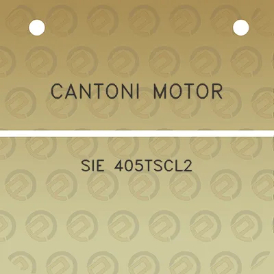 cantoni-motor-sie-405tscl2