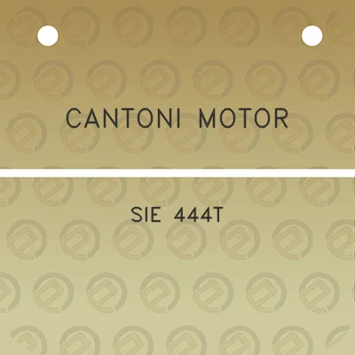 cantoni-motor-sie-444t