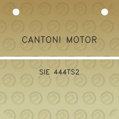 cantoni-motor-sie-444ts2