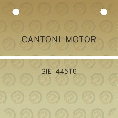 cantoni-motor-sie-445t6