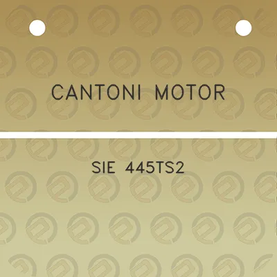 cantoni-motor-sie-445ts2