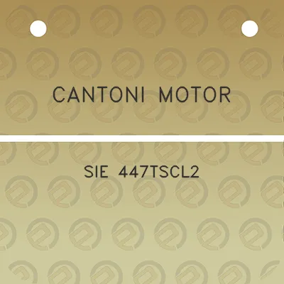 cantoni-motor-sie-447tscl2