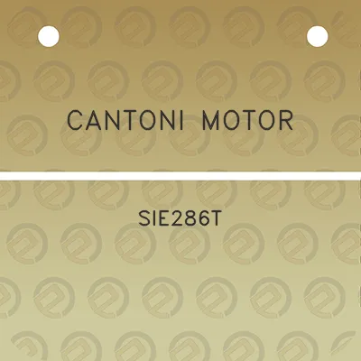 cantoni-motor-sie286t