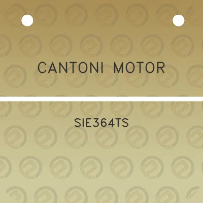 cantoni-motor-sie364ts