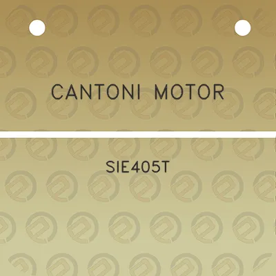 cantoni-motor-sie405t