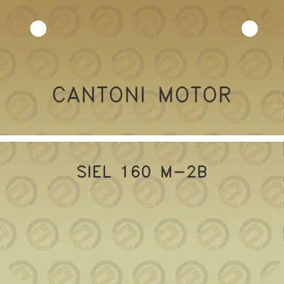 cantoni-motor-siel-160-m-2b