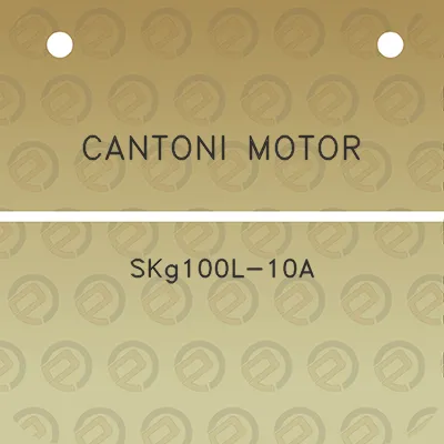 cantoni-motor-skg100l-10a