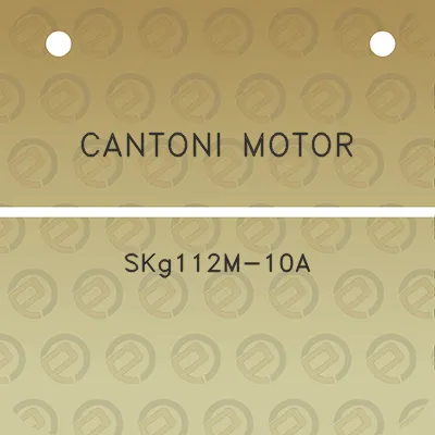 cantoni-motor-skg112m-10a