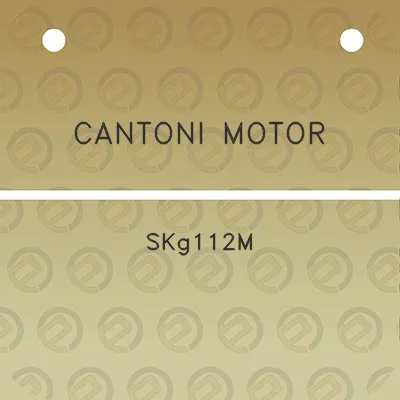 cantoni-motor-skg112m