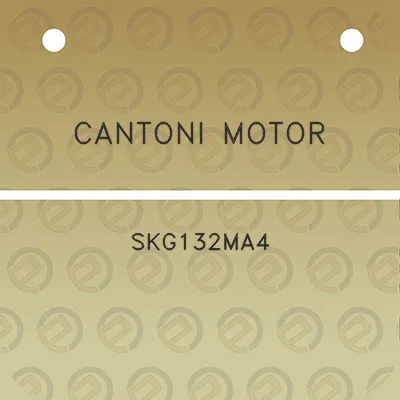 cantoni-motor-skg132ma4