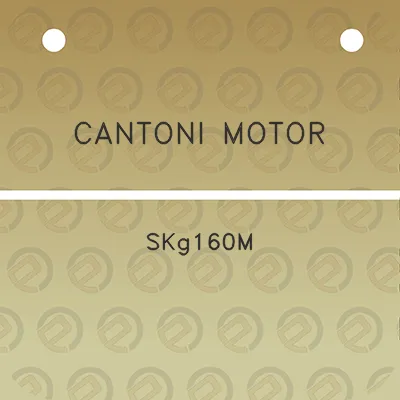 cantoni-motor-skg160m