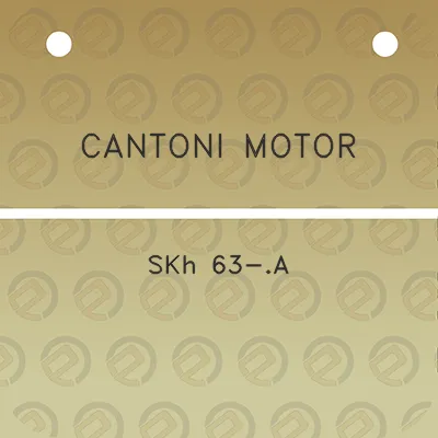 cantoni-motor-skh-63-a