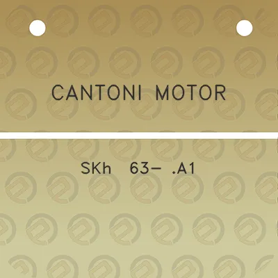 cantoni-motor-skh-63-a1