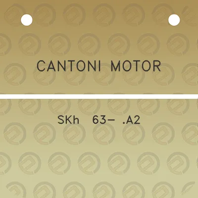 cantoni-motor-skh-63-a2