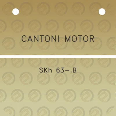 cantoni-motor-skh-63-b